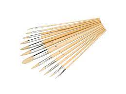 Pointed Brushes set of 12